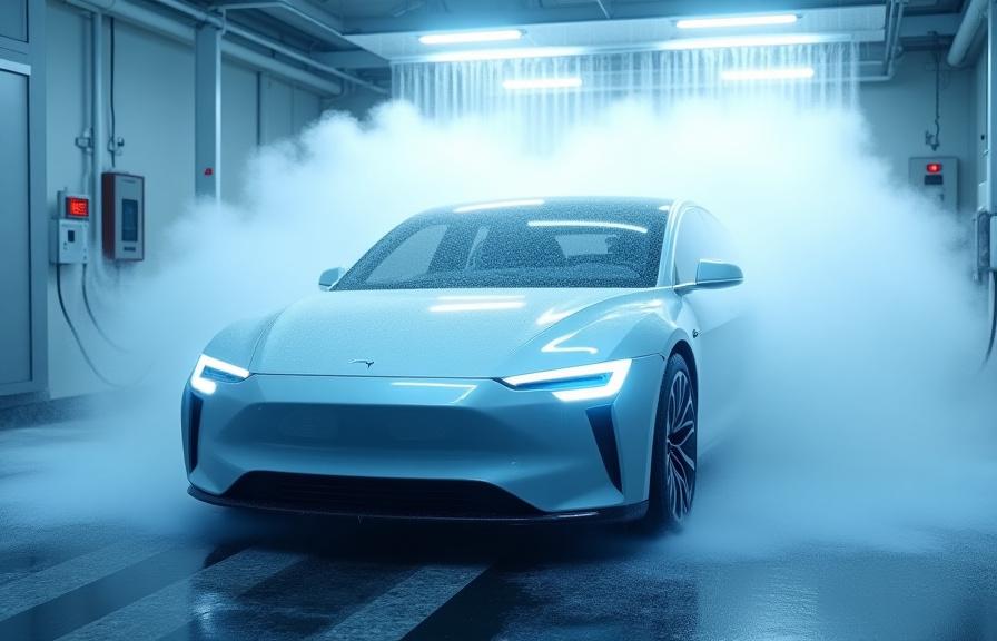 E-Auto Reinigung Hybrid